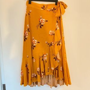 Free people tie skirt